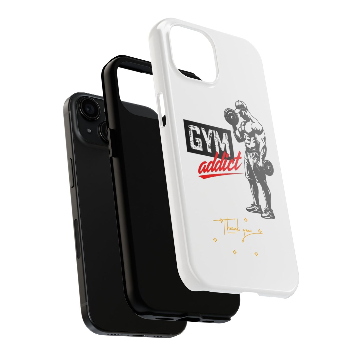 Gym Addict Tough Phone Case - Perfect for Fitness Enthusiasts