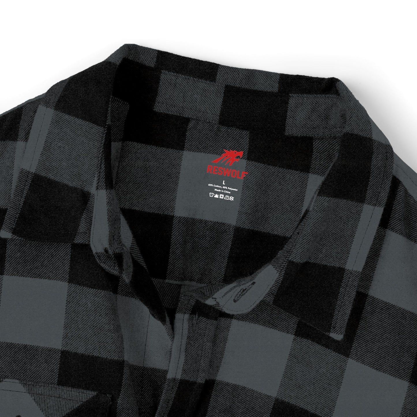 Cozy Unisex Flannel Shirt with Panda Design – Perfect for Casual Wear