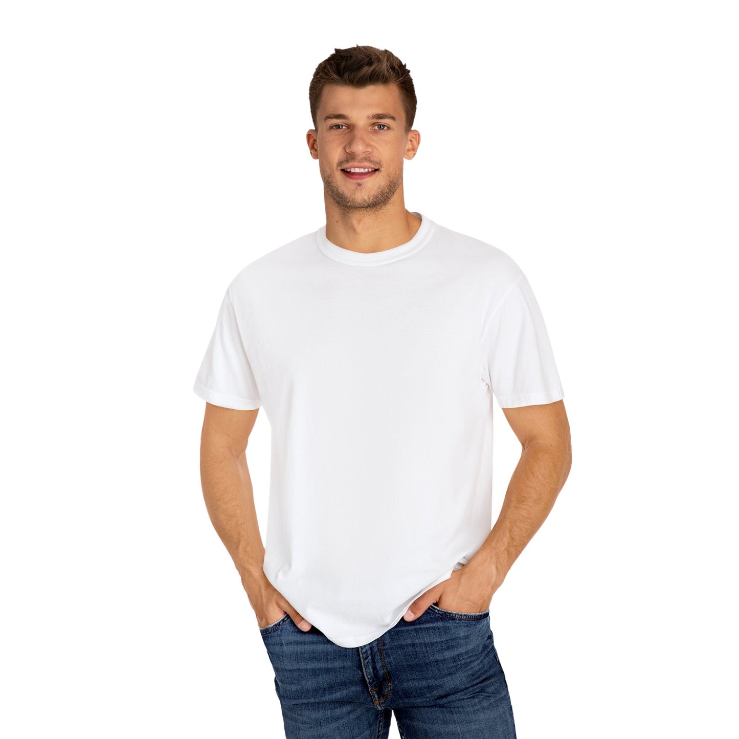 Bulldog Dreams Unisex Garment-Dyed T-shirt | Fun Dog Lover Tee