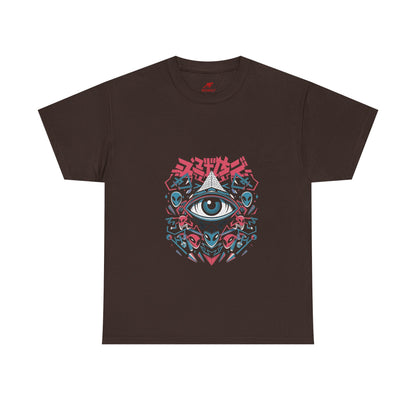 Unisex Heavy Cotton Tee - Eye Catching Graphic Tee for Casual Style