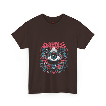 Unisex Heavy Cotton Tee - Eye Catching Graphic Tee for Casual Style