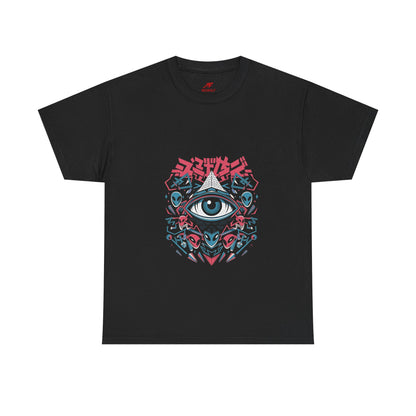 Unisex Heavy Cotton Tee - Eye Catching Graphic Tee for Casual Style