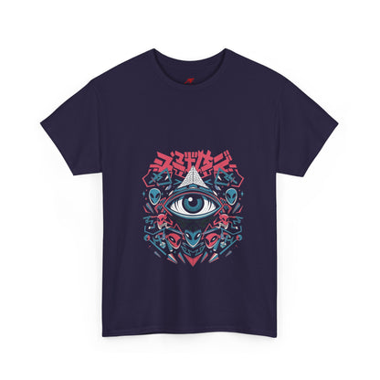 Unisex Heavy Cotton Tee - Eye Catching Graphic Tee for Casual Style