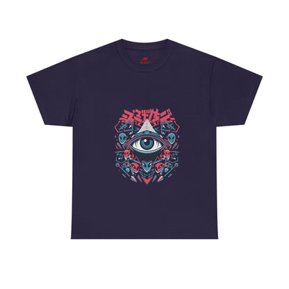 Unisex Heavy Cotton Tee - Eye Catching Graphic Tee for Casual Style